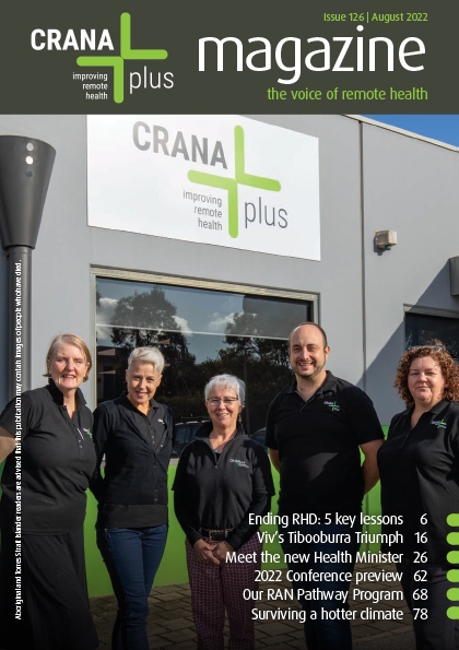 CRANAplus Magazine issue 126, August 2022