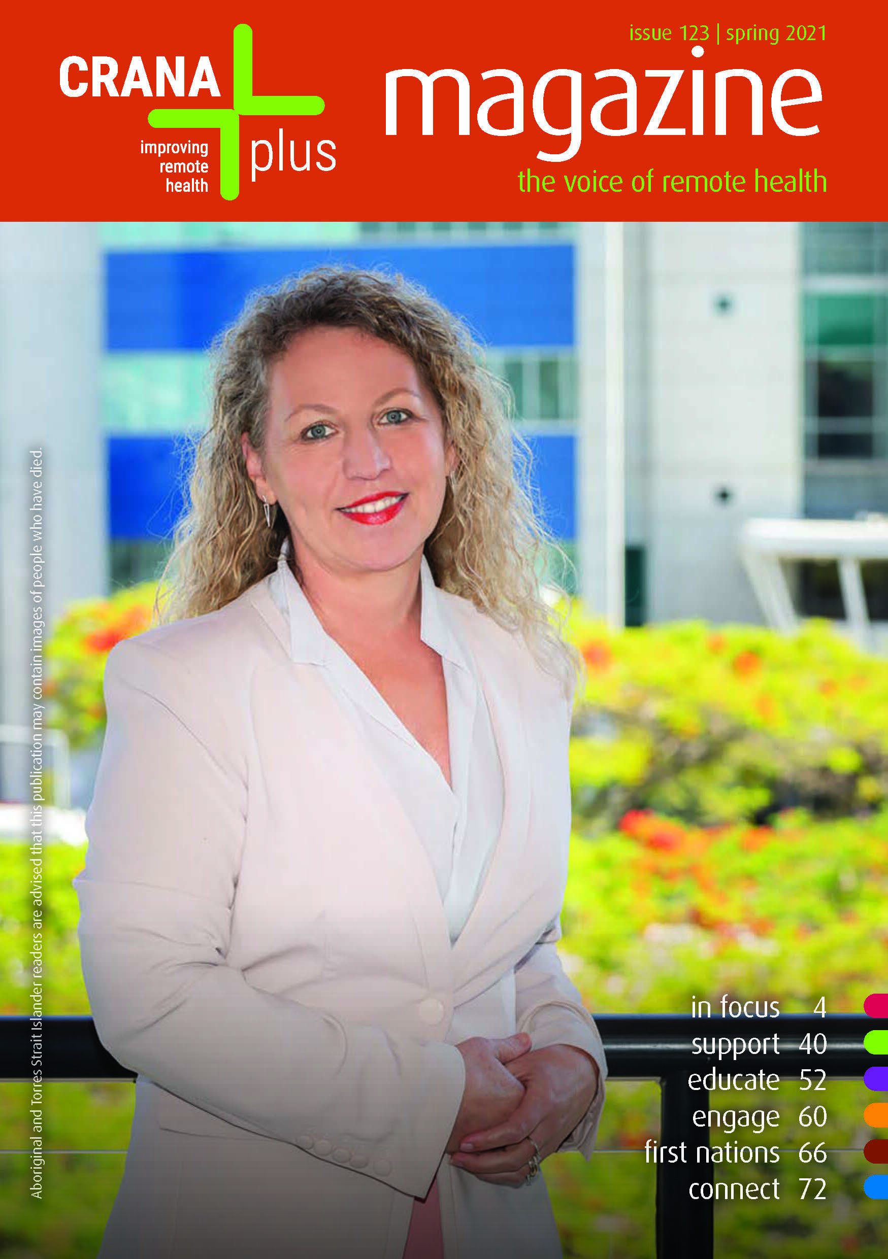 CRANAplus Magazine issue 123, spring 2021