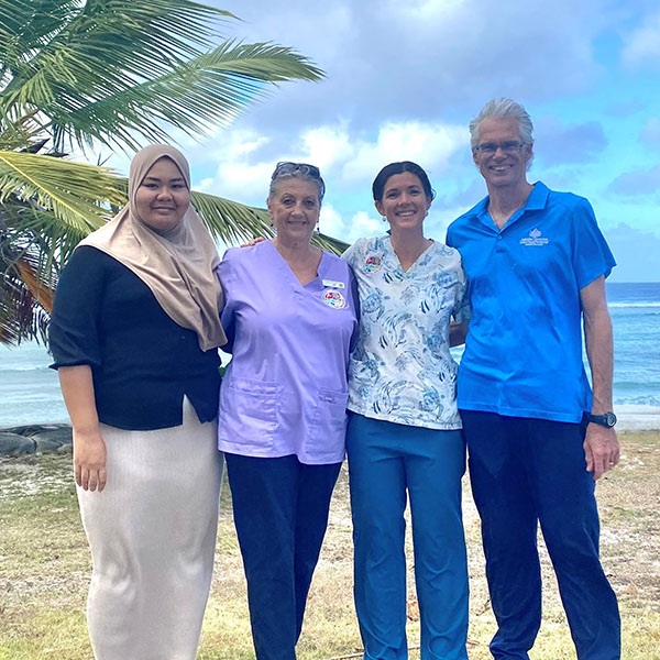 The nursing team Christmas Island